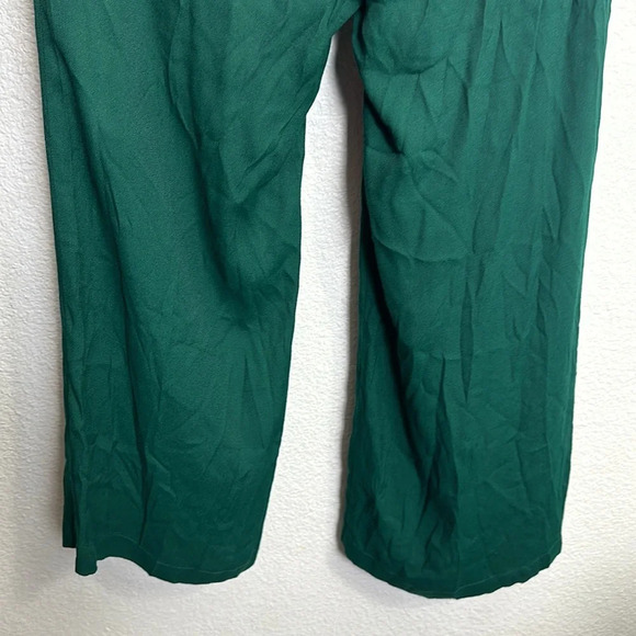 Reformation Mayer Green Emerald Jumpsuit Womens Size 0 Back Keyhole Festival - Picture 8 of 16